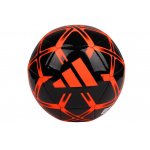 Minge de fotbal Adidas Starlancer negru cu rosu marimea 5
