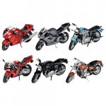 Motocicleta de jucarie Die-Cast 15 x 6.5 cm Goki Hayabusa