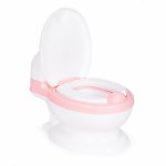 Olita pentru copii Ecotoys Roz cu insertie detasabila si perie inclusa