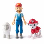 Set 3 figurine Patrula Catelusilor Marshall si fermierul Al