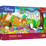 Puzzle Trefl Bambi si prietenii padurii 160 piese