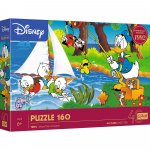 Puzzle Trefl Donald Duck aventura pe lac 160 piese