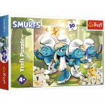 Puzzle Trefl aventurile strumfilor 30 piese