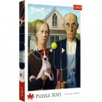 Puzzle Trefl American gothic 500 piese