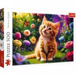 Puzzle Trefl pisicuta draguta 500 piese