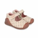 Pantofiori Primii Pasi pentru fetite Biomecanics 241100, latte, marime 21 (12,8-13,4 cm)