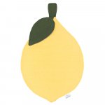 Perna decorativa 30 x 50 cm, Lemon, Little Amy, Galben