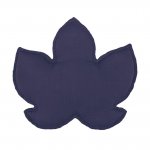 Perna decorativa 40 x 40 cm, Frunza de artar, Little Amy, Bleumarin