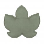 Perna decorativa 40 x 40 cm, Frunza de artar, Little Amy, Verde