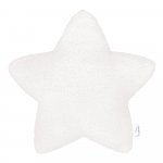 Perna decorativa Star, Little Amy, Alb, 40 cm