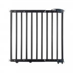 Poarta de siguranta Reer Basic Black de perete, reglabila 63-106 cm