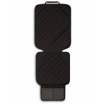 Protectie matlasata pentru bancheta si spatar auto Caretero Seat Mat Black 49x136 cm,cu decupaje pentru isofix, material impermeabil,margini cu tiv,protectie antimurdarire picioare