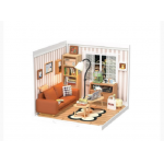 Puzzle 3D Rolife Minicasuta DIY Sufragerie cozy 114 piese