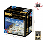 Puzzle Santorini Discover Europe 1000 piese