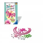 Set mini de creatie Ravensburger Be Creative din perle fluture si larva