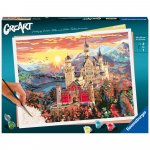 Pictura pe numere CreArt castel de basm