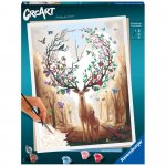 Pictura pe numere CreArt cerb magic
