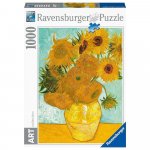 Puzzle Ravensburger Van Gogh vaza cu flori 1000 piese design nou