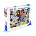 Puzzle Ravensburger colectia etichete de vin 1000 piese design nou
