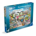 Puzzle Ravensburger gradina bunicului 500 piese design nou