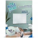Rama alba pentru puzzle Ravensburger de 1000 de piese 50 x 70 cm