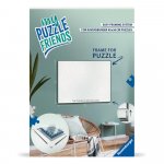 Rama alba pentru puzzle Ravensburger de 500 de piese 49 x 36 cm