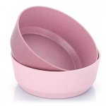 Set 2 castroane Reer Growing Bowl pink