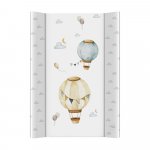 Saltea de infasat Ceba Baby Comfort Baloons 50x80 cm cu intaritura, grosime 3 cm, sistem anti-alunecare
