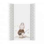 Saltea de infasat Ceba Baby Comfort Dreamer 50x80 cm cu intaritura, grosime 3 cm, sistem anti-alunecare