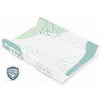 Saltea de infasat Sensillo Boho Green 70x50 cm cu intaritura,accesorii montaj pe patut,margine de protectie antirasturnare si suprafata impermeabila