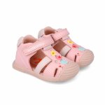 Sandale Primii Pasi pentru Copii Biomecanics 252106, Roz, marime 25 (15,5-16,1 cm)