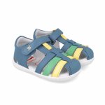 Sandale din piele pentru copii Garvalin 252332, indigo marime 24 (14,8-15,4 cm)