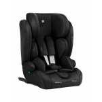 Scaun auto cu ISOFIX KikkaBoo i-Cross i-SIZE Black 76-150 cm,Tetiera reglabila in 13 pozitii cu spuma de memorie,Centura Top Tether,Husa detasabila,Perna reductor