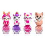 Set 4 bucati Lac de unghii Friendly Animals Martinelia