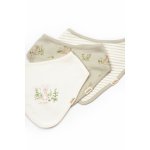 Set de 3 bavete pentru nou nascut, 100% bumbac organic, Rabbit, BabyCosy