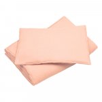 Set paturica si perna din muselina, 95 x 65 cm, Little Amy, Somon