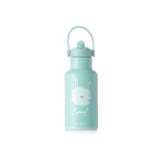 Sticla termos lichide, Jane, Din otel inoxidabil, Cu mentinere de temperatura de pana la 12 ore, 350 ml, Bpa Free, Conform cu EN 1186:2022EN 12546-1:2