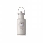 Sticla termos lichide, Jane, Din otel inoxidabil, Cu mentinere de temperatura de pana la 12 ore, 350 ml, Bpa Free, Conform cu EN 1186:2022EN 12546-1:2