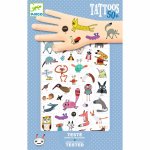 Tatuaje temporare Djeco Mici vietati
