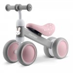 Vehicul Ride On fara pedale Ricokids Cross Country Pink, De la 12 luni, Cadru metalic usor si rezistent, Sezut confortabil din spuma moale, Manere ergonomice antiderapante, Roti din PP rezistent si silentios