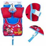 Vesta invatare inot copii Bestway Mickey Mouse cu maneci incorporate cu Umplutura din spuma flotabila, Recomandata intre 3-6 ani, Fixare cu centuri reglabile