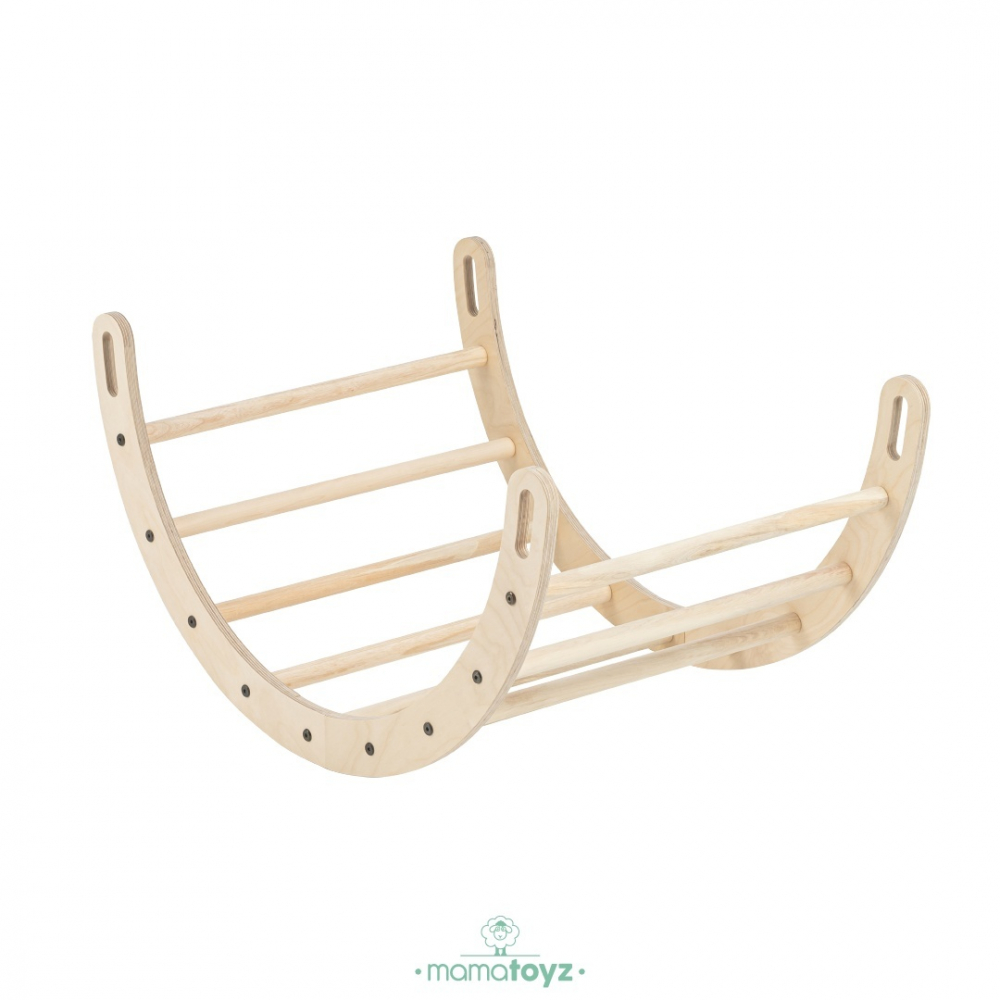 Arc de catarare pentru copii Montessori, MamaToyz, dimensiune 75 x 50 x 40 cm - 3 | YEO