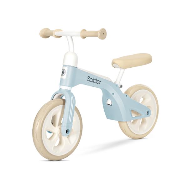 Bicicleta de tranzitie pentru copii Lorelli Spider Blue fara pedale, ghidon reglabil, sezut ajustabil, limitator de directie, cadru din aluminiu, roti 10 inch, greutate admisa 20 kg - 4