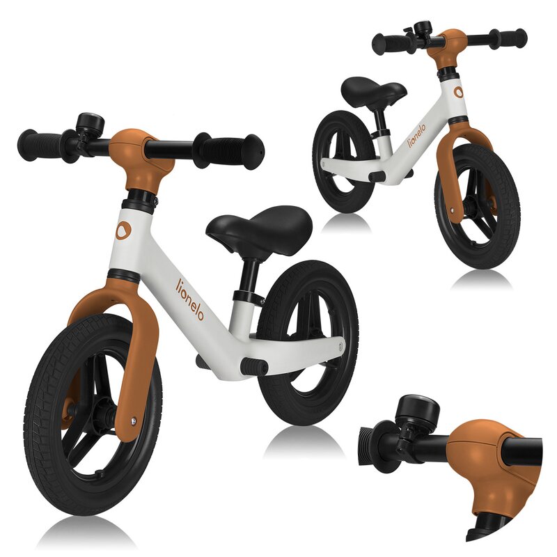Bicicleta fara pedale Lionelo Toni Bej, cu ghidon si sa reglabile, ultra usoara, 2.8 kg, 18 luni+, sustine 30 kg, conform cu standardul EN71-123, certificata TUV SUD - 2