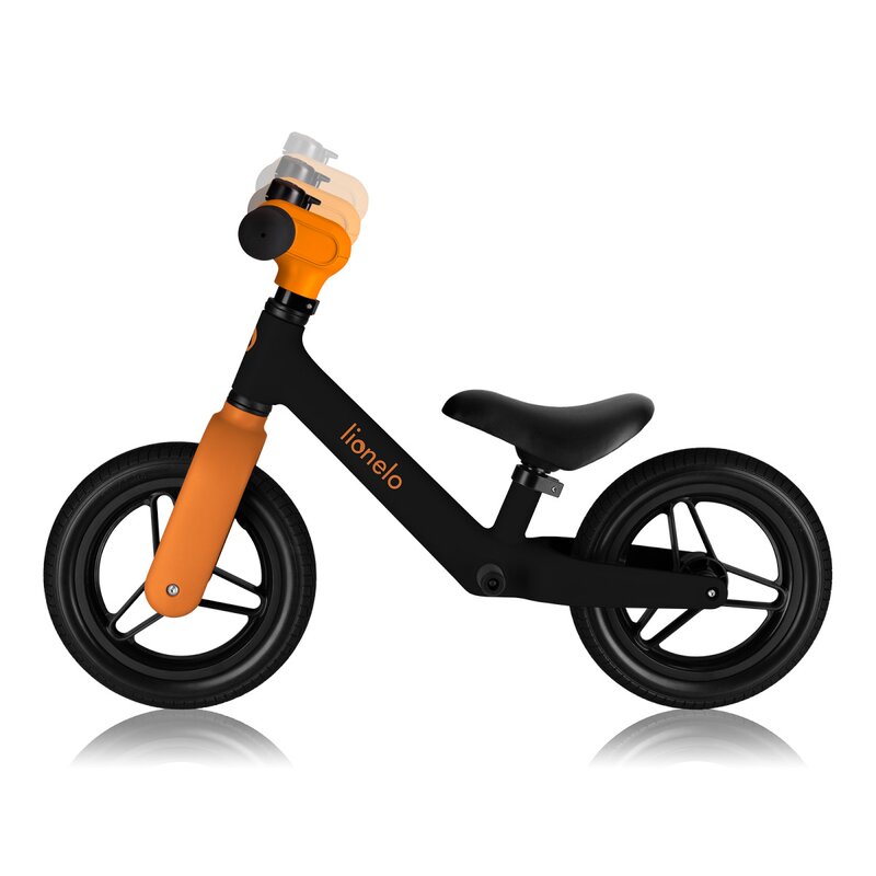 Bicicleta fara pedale Lionelo Toni Portocaliu, cu ghidon si sa reglabile, ultra usoara, 2.8 Kg, 18 luni+, sustine 30 kg, conform cu standardul EN71-123, certificata TUV SUD - 1