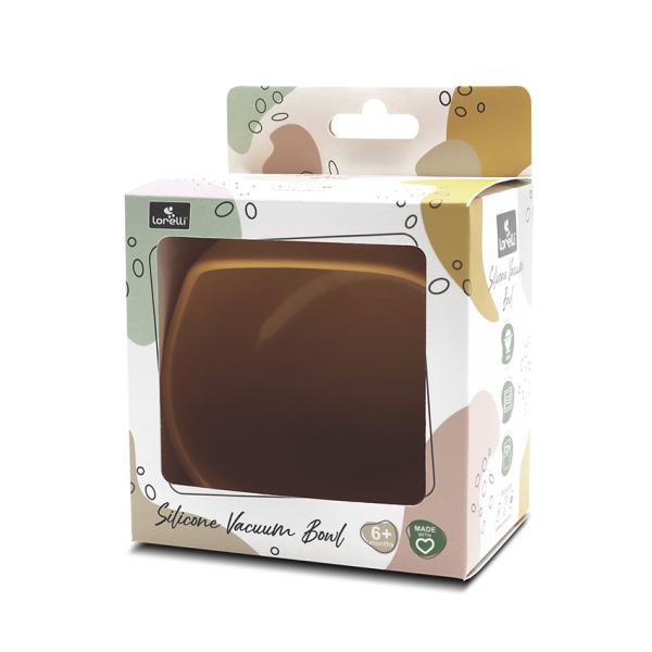 Bol de hranire din silicon natural cu ventuza 6 luni+ Yellow - 2 | YEO