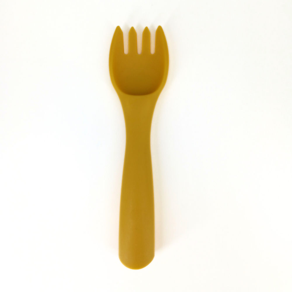 Furculita din silicon Coccorito Yellow - 1 | YEO