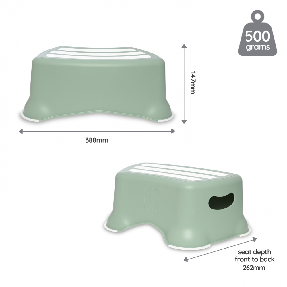 Treapta inaltatoare pentru copii My Step Stool Verde Pastel - 2 | YEO