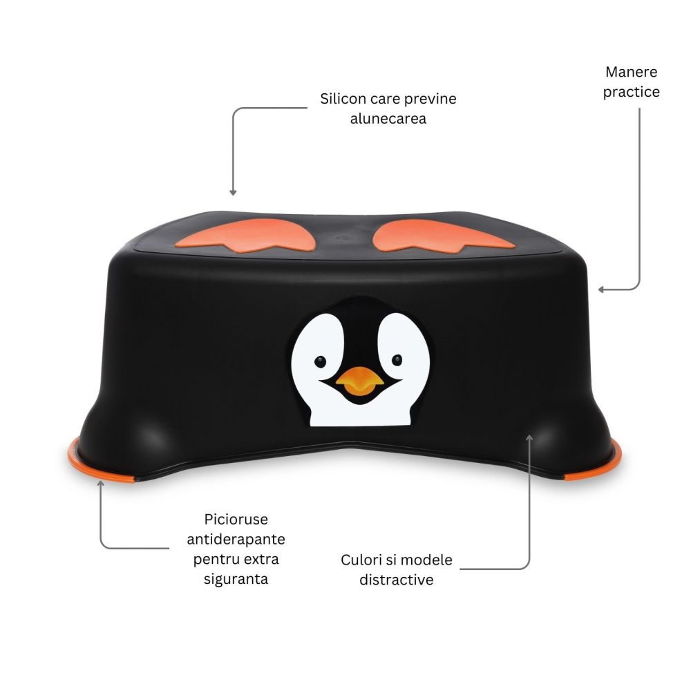 Treapta inaltatoare pentru copii My Step Stool Pinguin - 3 | YEO
