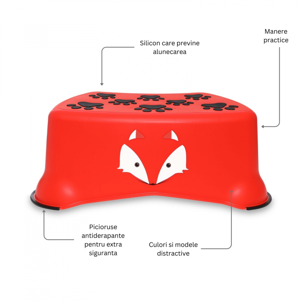 Treapta inaltatoare pentru copii My Step Stool Vulpe - 2 | YEO